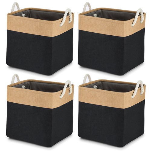 Large cube storage baskets - 4x,