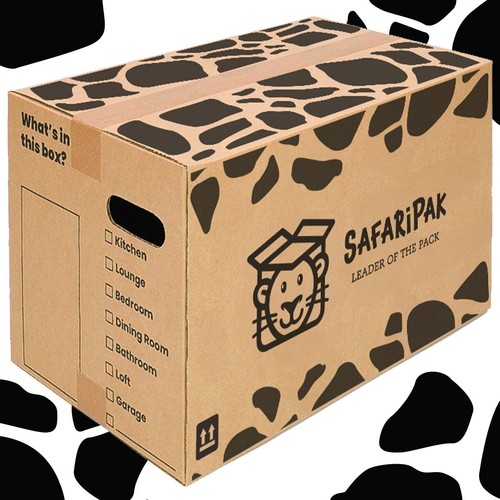 Moving house boxes - house,