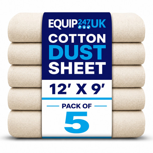 Large dust sheets 12ft - 5, x