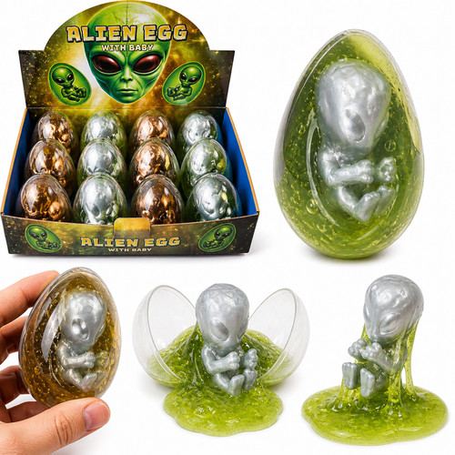 Large space alien - alien, baby