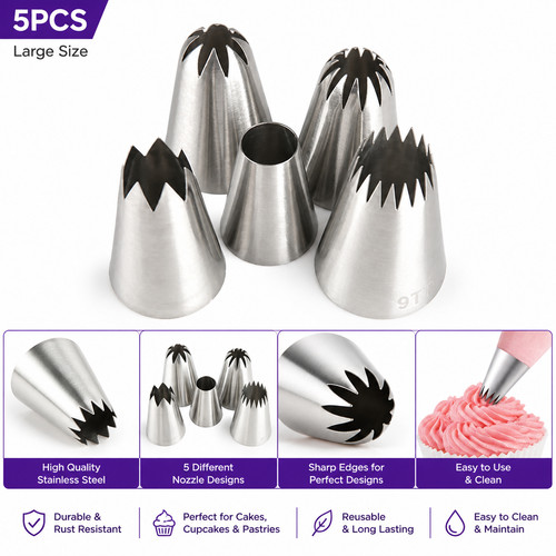 Large size icing piping - large,