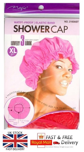 Magic shower cap red - red,