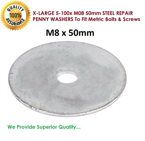Large 100x m08 - 50mm, steel